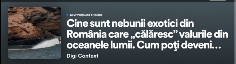 Cine sunt nebunii exotici din Romania care „calaresc” valurile din oceanele lumii.