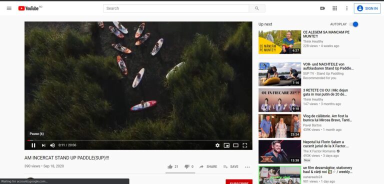 AM INCERCAT STAND UP PADDLE(SUP)!!!