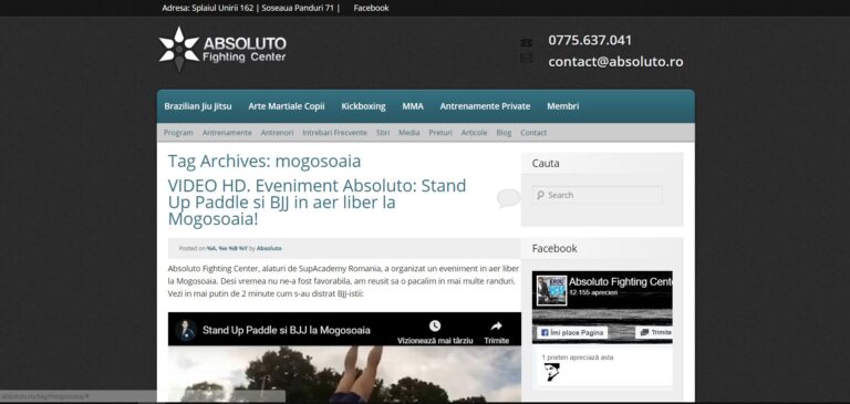 Eveniment Absoluto: Stand Up Paddle si BJJ in aer liber la Mogosoaia!