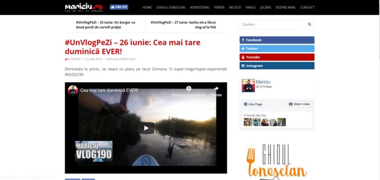 #UnVlogPeZi – 26 iunie: Cea mai tare duminică EVER!