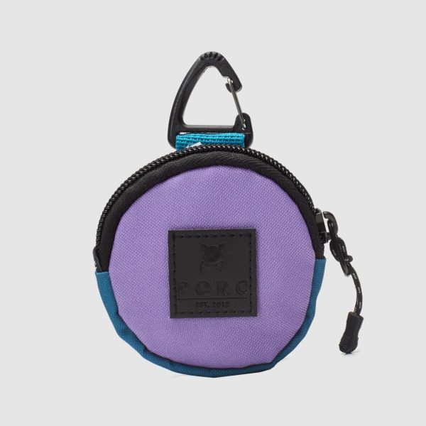 "Round About" Purple Pocket Pouch
